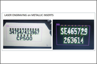 Laser on Metallic Surface